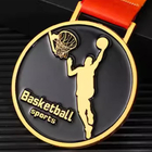 籃球金屬獎牌