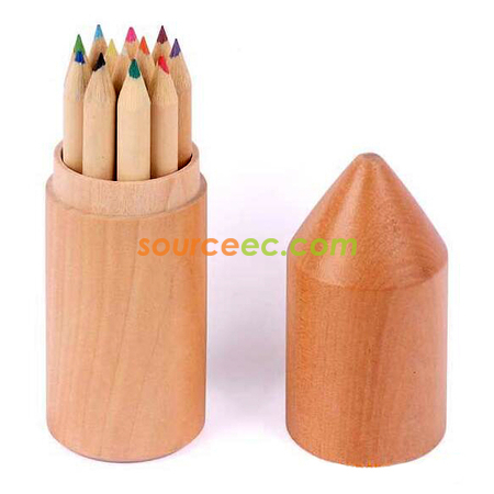 環保原木彩色鉛筆
