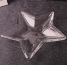 星形玻璃水晶盤